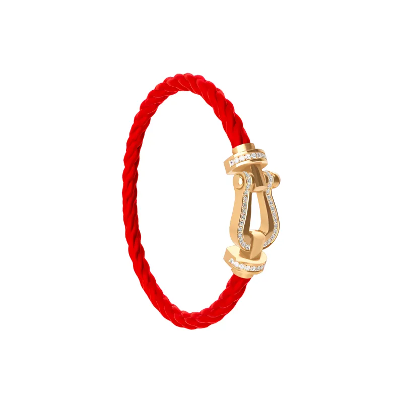 FRED K Gold Bracelets Women's Red-1