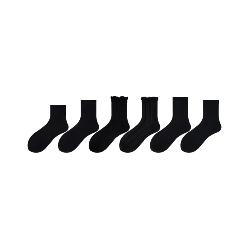 Amnesia Cat Mid Calf Socks Women's Combo Set-20