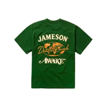 Awake NY x JAMESON SS25 T Shirt Men's Green