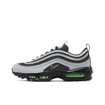 Division Street x Nike Air Max 95/97 Anti Slip Wear Resistant Low Top Casual Running Shoes Unisex Black White
