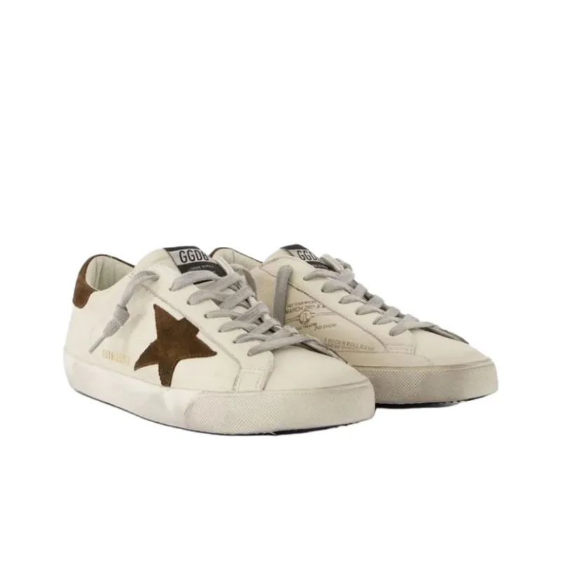 Golden Goose Deluxe Brand Super Star Lace Up Sneakers-1