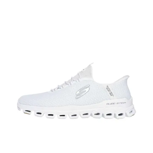 Skechers Glide Step Low Top Outdoor Peep-Toe shoes Men's White
