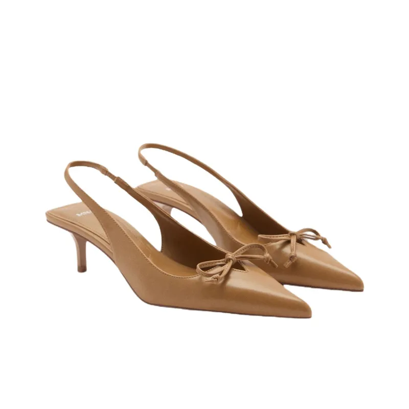 MANGO Slim Heel High Heels 3.9cm Women's-4