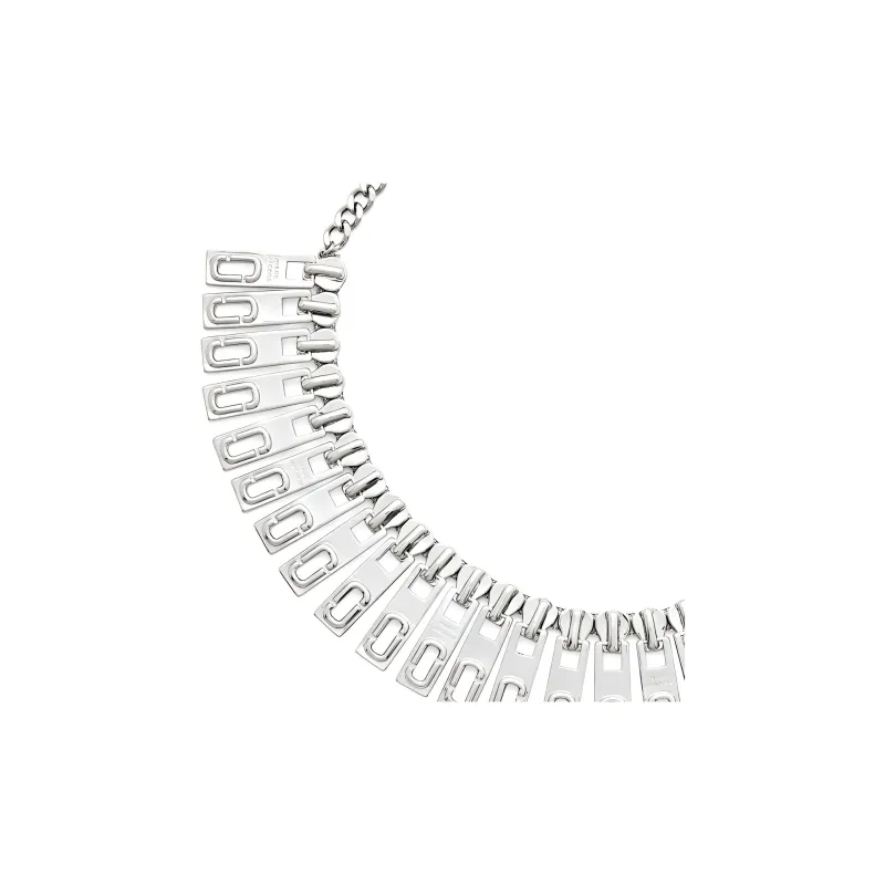 MARC JACOBS The J Marc Zipper Necklace-1