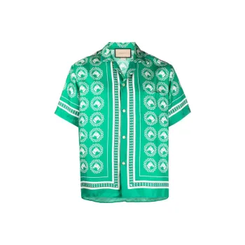 GUCCI Aloha Bowling Shirt