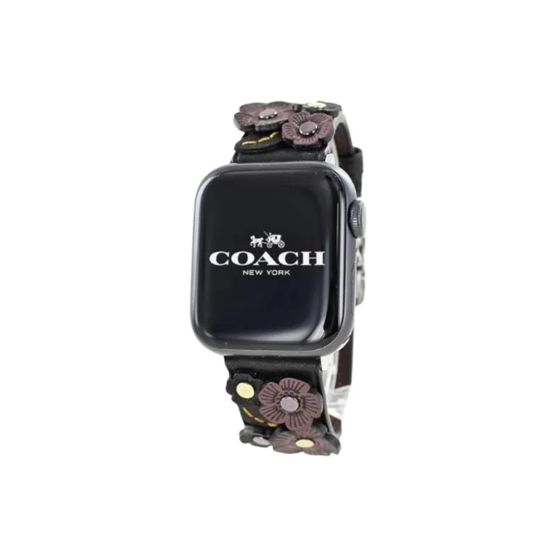 COACH Watch Band All Compatibility Leather Material-3