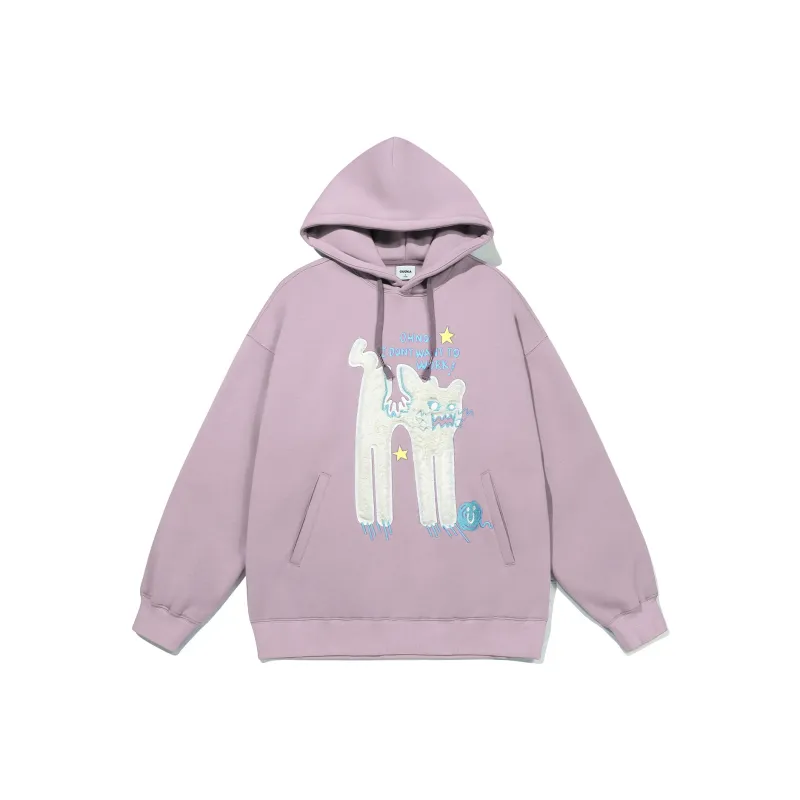Guuka Sweatshirt Unisex Dark Pink-0