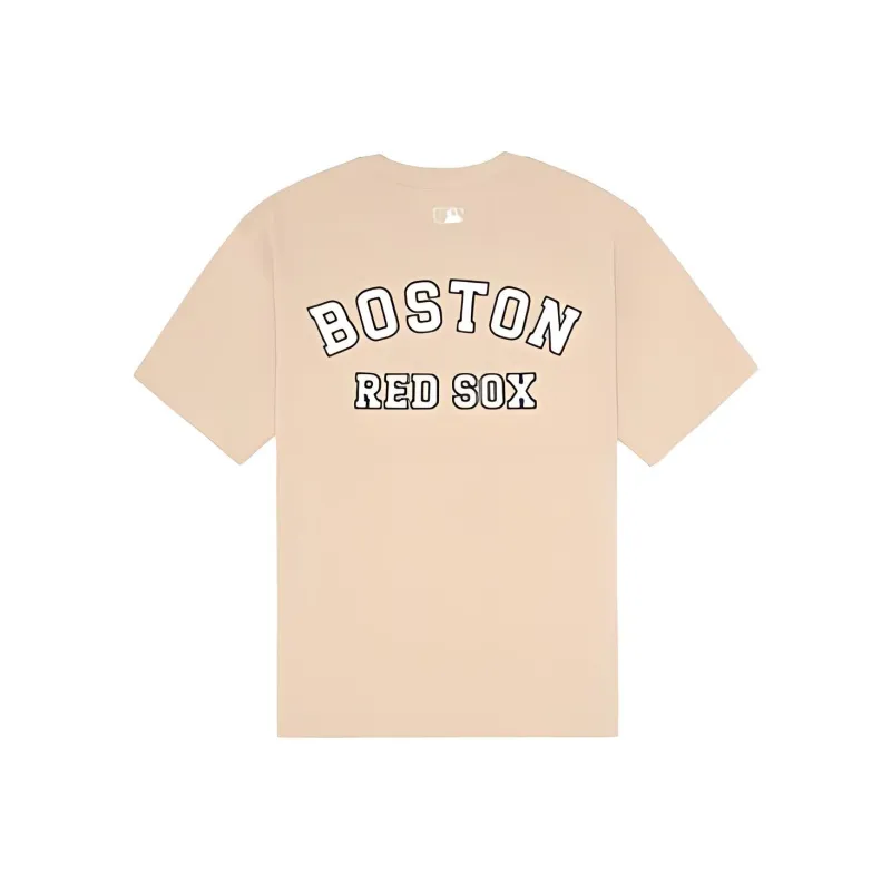MLB SS23 T Shirt Unisex Light Sandy Brown-1