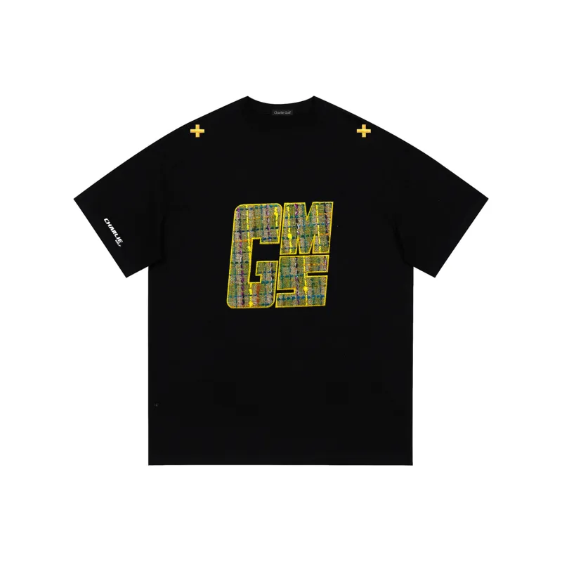 CHARLIE GOLF T Shirt Unisex White-3