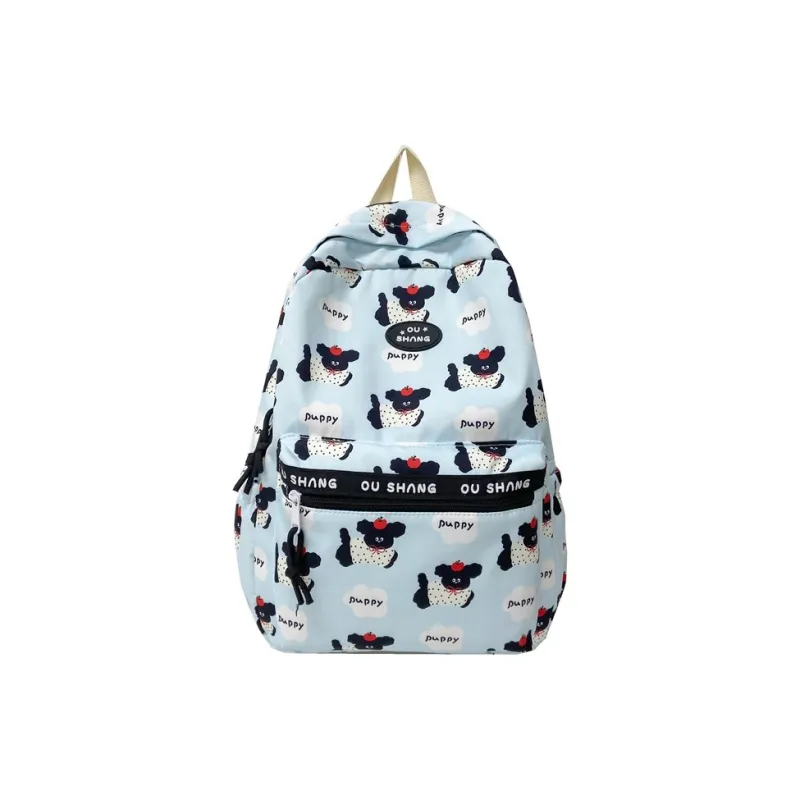 Debecca Composite Cloth Backpack Large Size Unisex Multicolor-8