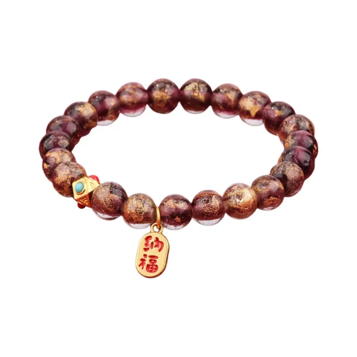 GIMK Colored Glaze Bracelets Unisex-7