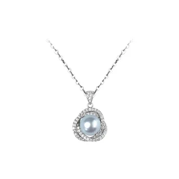 ANGEPERLE Saltwater Pearl Necklaces Women's