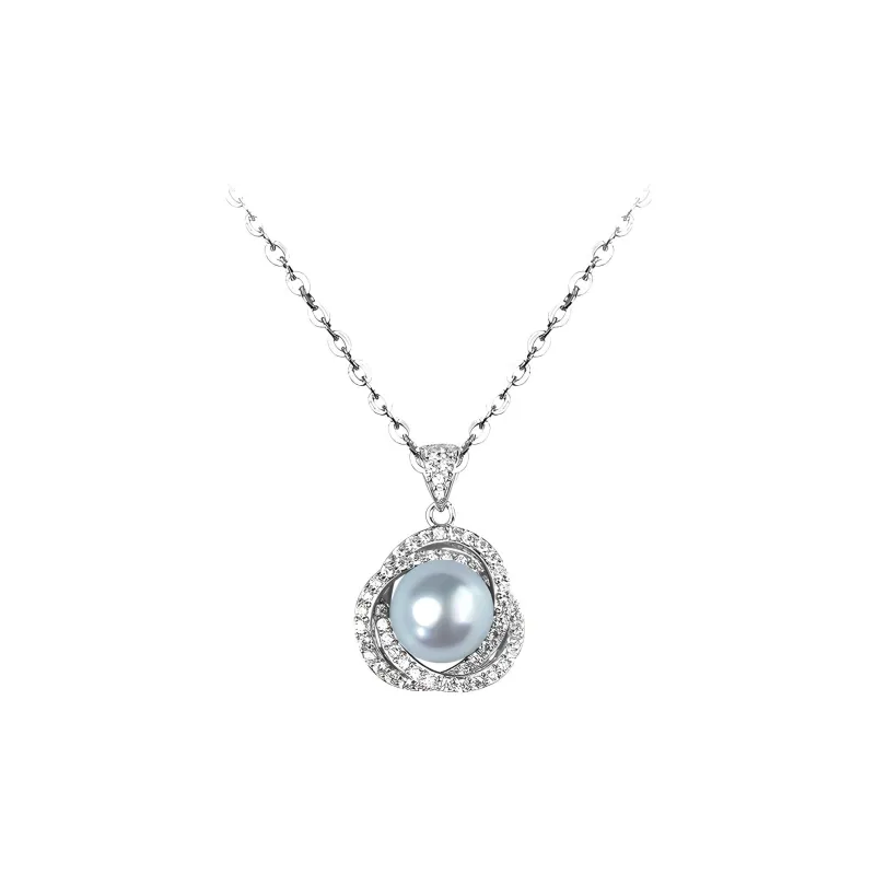 ANGEPERLE Saltwater Pearl Necklaces Women's-0