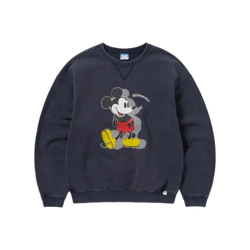 Thisisneverthat Disney/Disney Co branded Model Sweatshirts Unisex Marine Blue