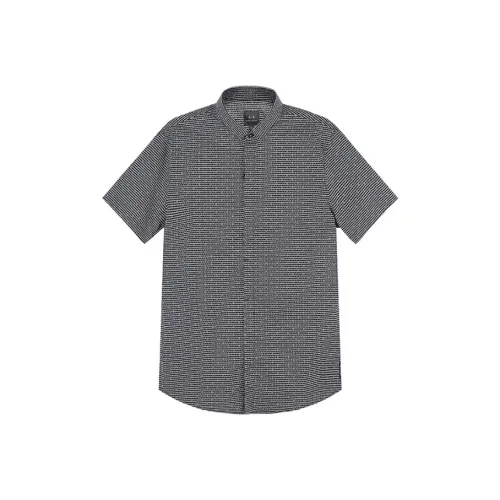 ARMANI EXCHANGE SS23 Shirt Men's Black
