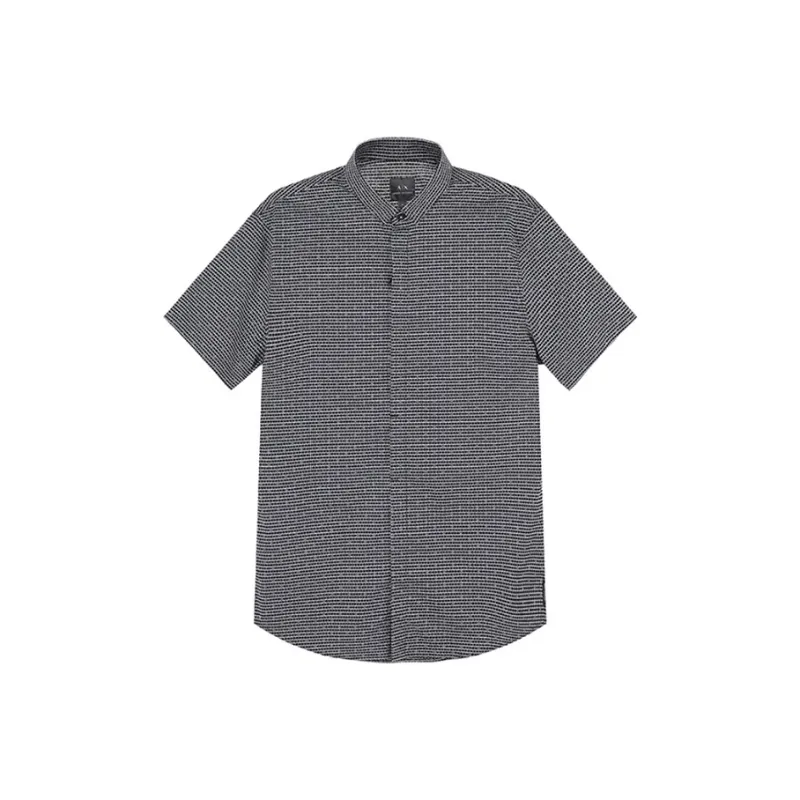 ARMANI EXCHANGE SS23 Shirt Men's Black-0