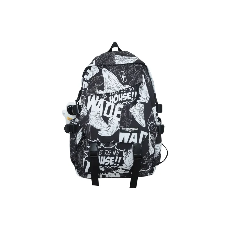 SUN EARTH &U Nylon Backpack Unisex Multicolor-0