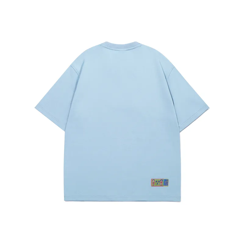 Guuka T Shirts Unisex Pink Blue-1