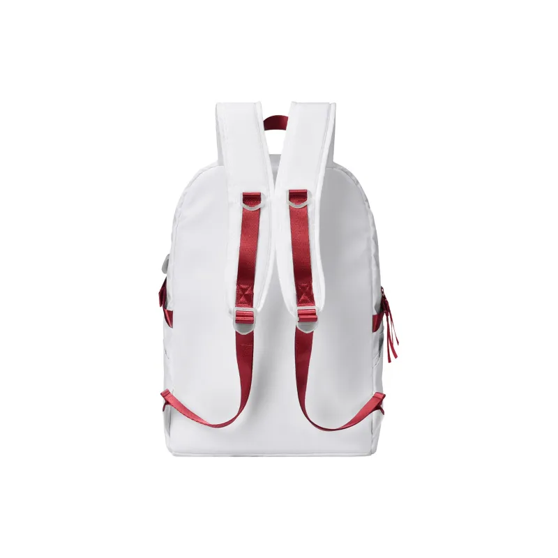 DRACONITE Embroidery Student Backpack Regular Unisex Blue White Color Blocking-11