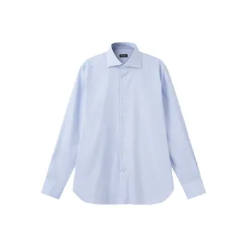 Zegna SS24 Shirt Men's Sky Blue