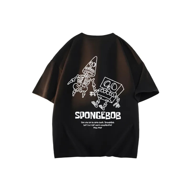 SPONGEBOB SQUAREPANTS T Shirt Unisex Caramel-0