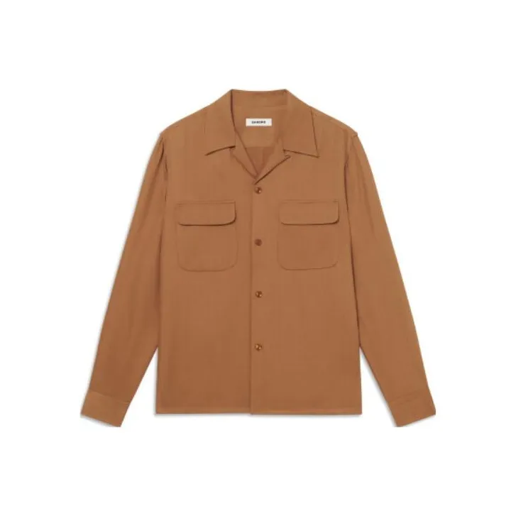 Sandro Shirts Men Camel-0