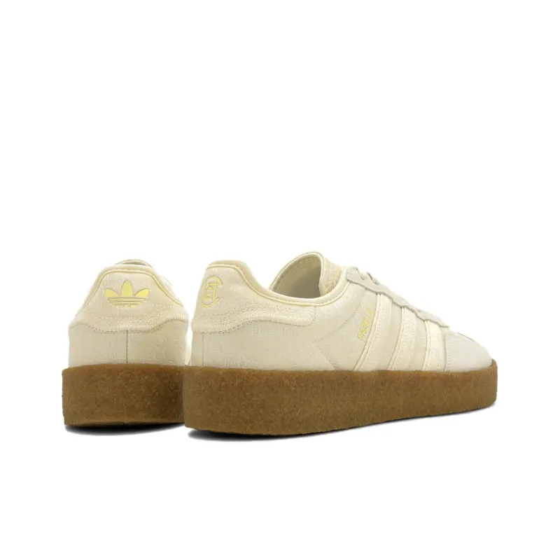 Adidas Originals Gazelle Crepe Clot By Edison Chen Crew White-3