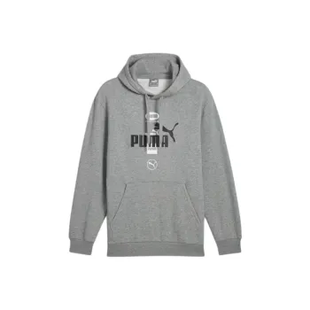 PUMA POWER Sweatshirt Men's Medium Gray