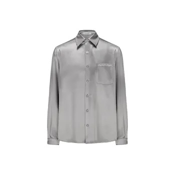 GALLIANO LANDOR Shirt Unisex Mercury Gray