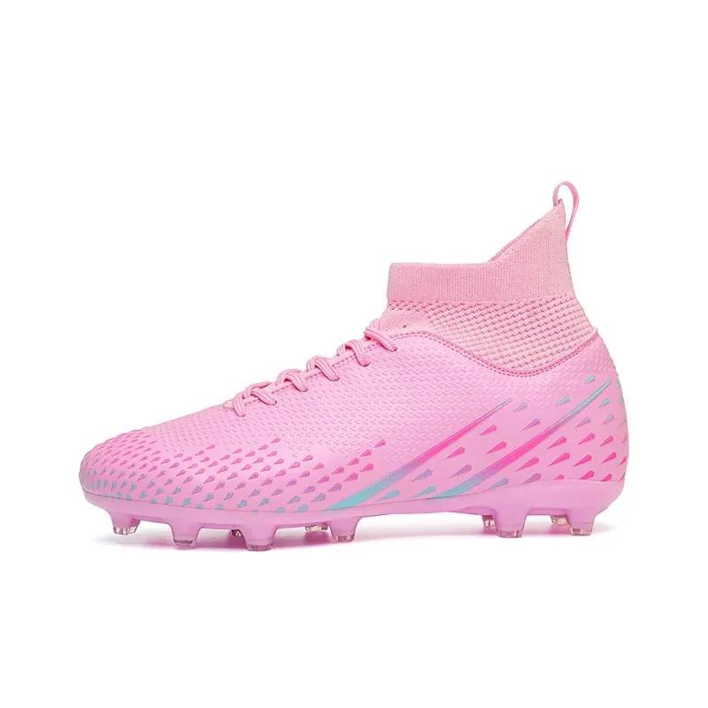 QIUTEXIONG Soft Ground, Artificial Ground, Natural Ground Anti Slip Wear Resistant Soccer Shoes Unisex-14