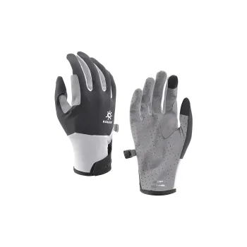KAILAS Polyamide, Elastane Gloves Women's Gray/Black