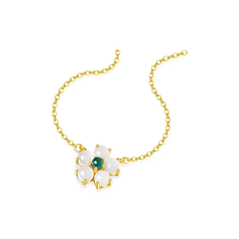 KADER Peace And Joy Series Chalcedony Jade Necklaces Women's-1