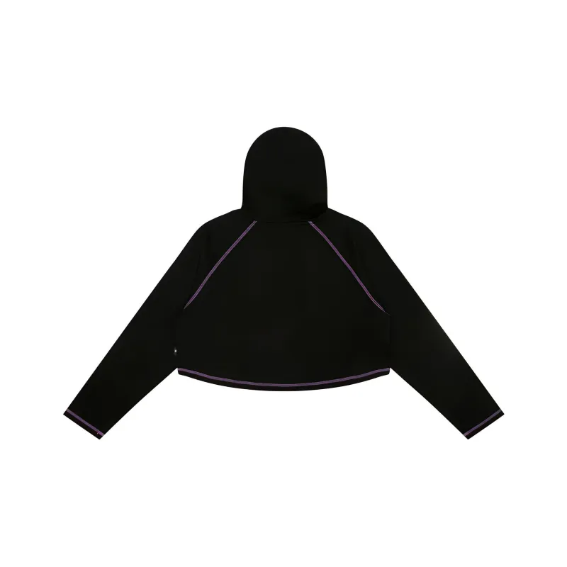Aape Heart Logo embroidered Cotton Hoodie-1