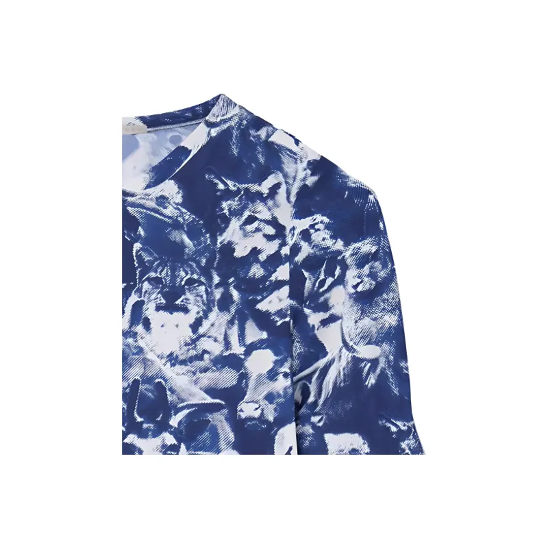Stella McCartney Animal Forest Printed Straight Hem Mini Dress-4