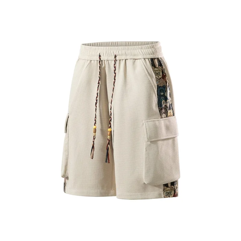 PAINT STAIN Casual Style Shorts Unisex-47