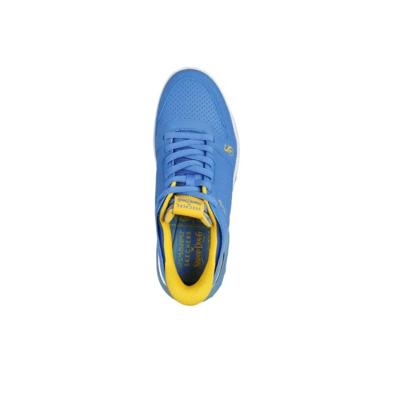 SNOOP DOGG x Skechers Snoop Sizzle Toke Low Top Casual Shoes Men's Blue-3