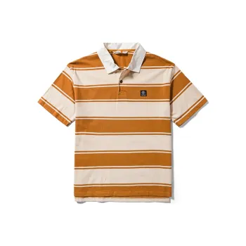 Timberland Polo Shirts Men Wheat Yarn Dyed Woven