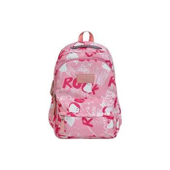 Tong Rabbit Polyester Backpack Regular Women's Pink/Blue/Green/White/Black