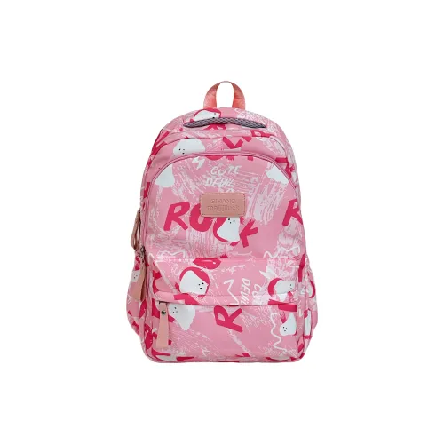 Tong Rabbit Polyester Backpack Regular Women's Pink/Blue/Green/White/Black