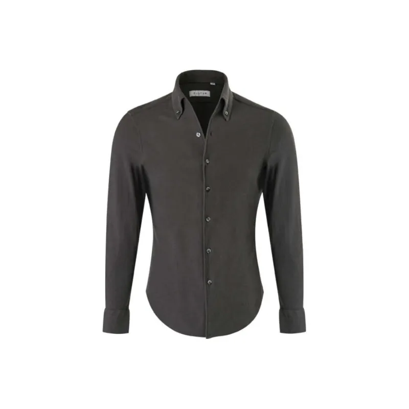 CULTUM Shirts Men Iron Gray, Regular Edition 100% Cotton-0