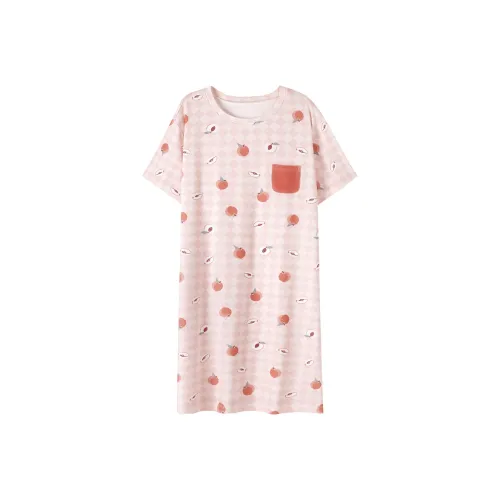 FENTENGCARE Nightgown Women's Pink