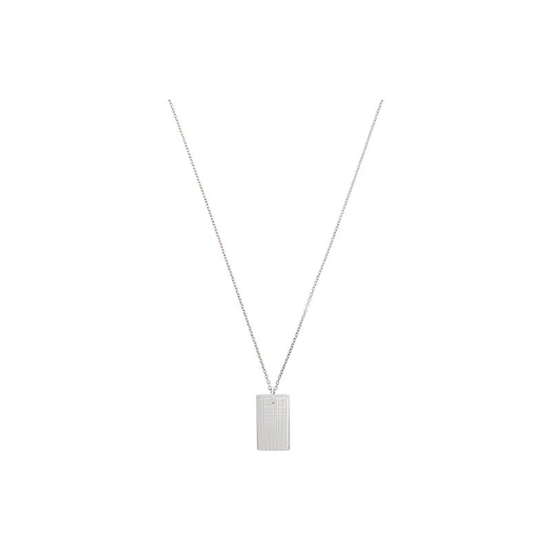 Givenchy Brass Necklaces Men's Silver-0