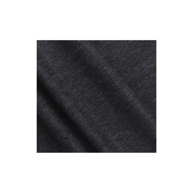 BARBOUR Lambswool Knit Scarves Unisex Black-4