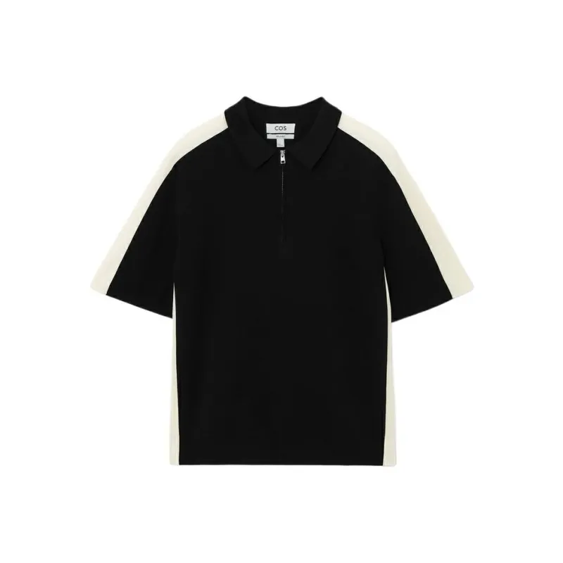 COS Polo Shirts Men Black-0