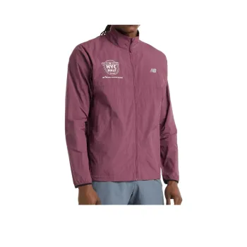 New Balance United Airlines NYCAthletics Packable Jackets & Coats Men's Purple