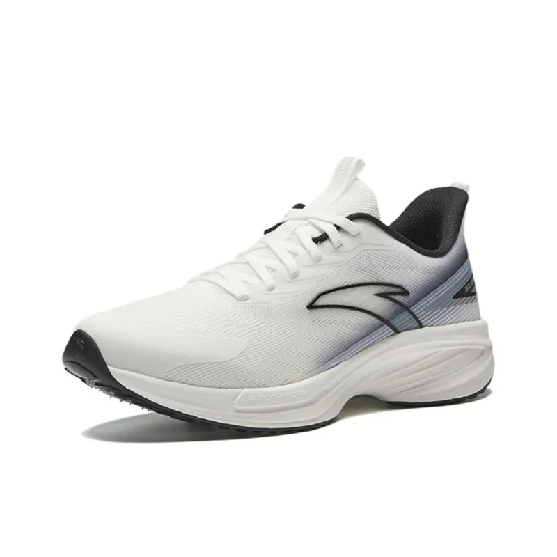 CHAOJIANTA Abrasion Resistant Shock Absorbers Low Top Casual Running Shoes Men's White Black-1