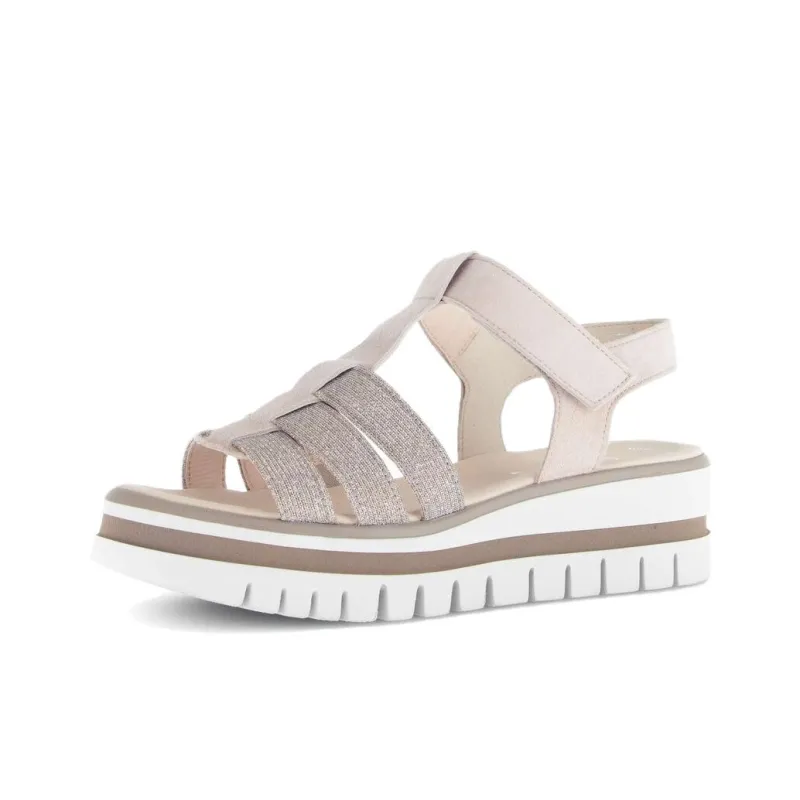 Gabor Fashion Roman Sandals 5.5cm Women's Pink-2