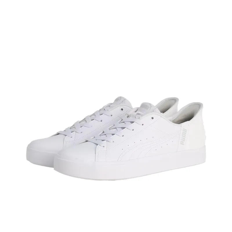 PUMA V Coat Low Top Skateboard Shoes Unisex White-2