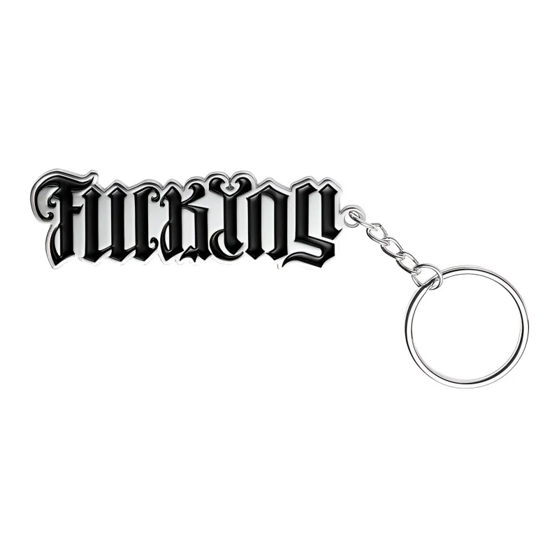 Supreme Ambigram Keychain Red-1