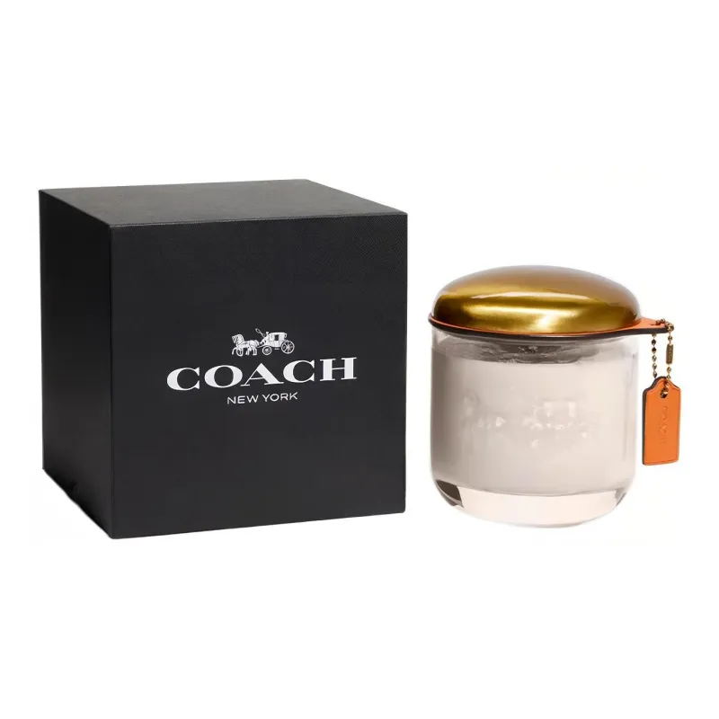 COACH Boxed Metal Bag Accessory Women's White-2
